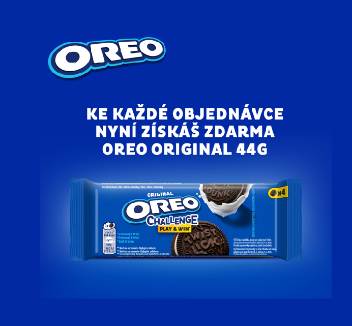 Oreo original jako DÁREK k nákupu.