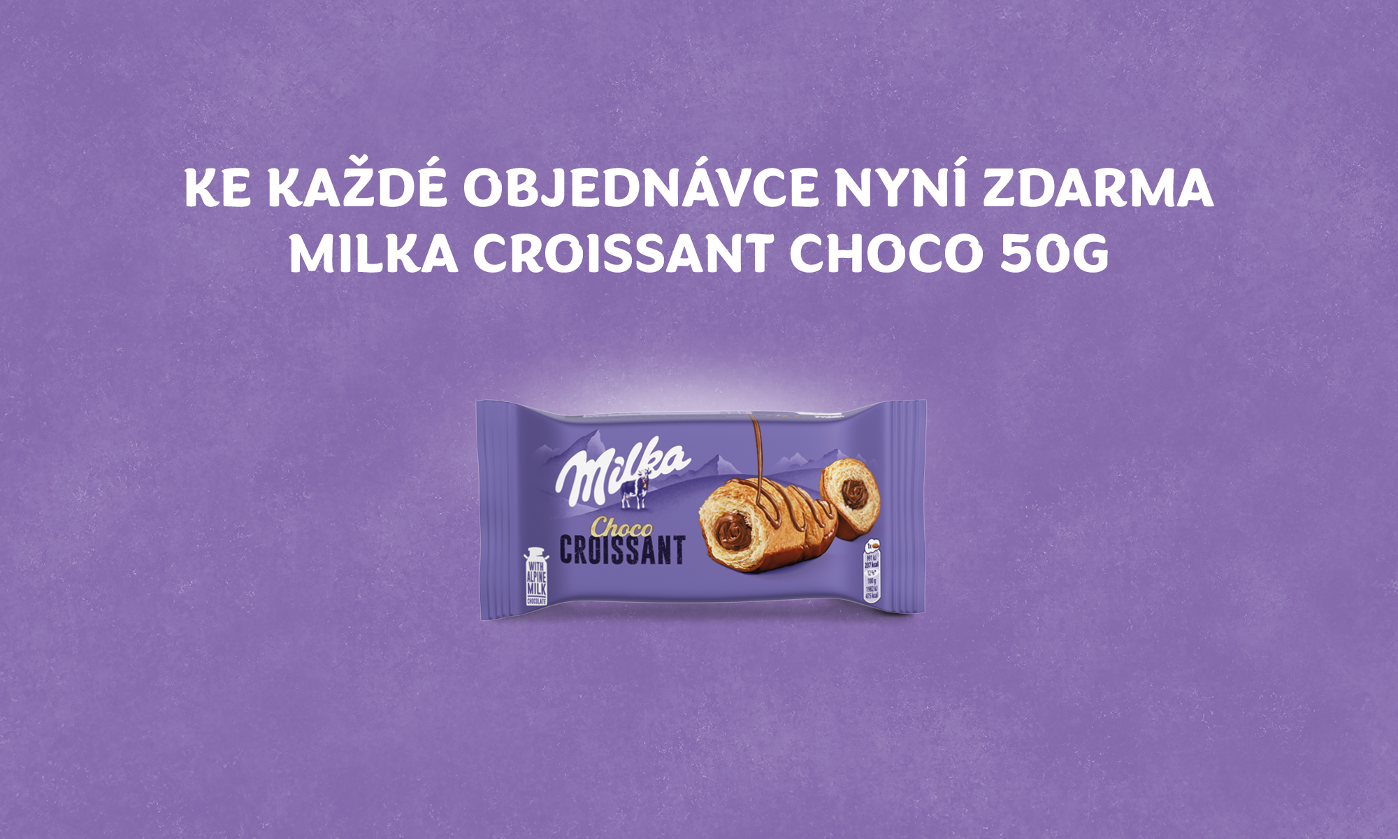 Milka croissant