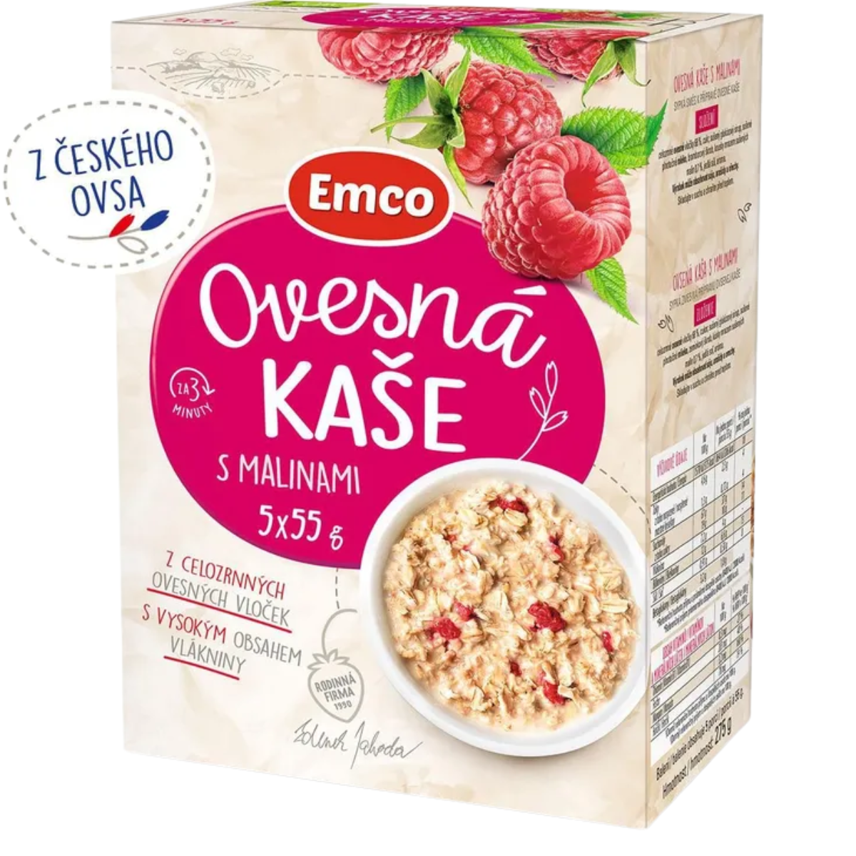Cereálie, müsli a kaše