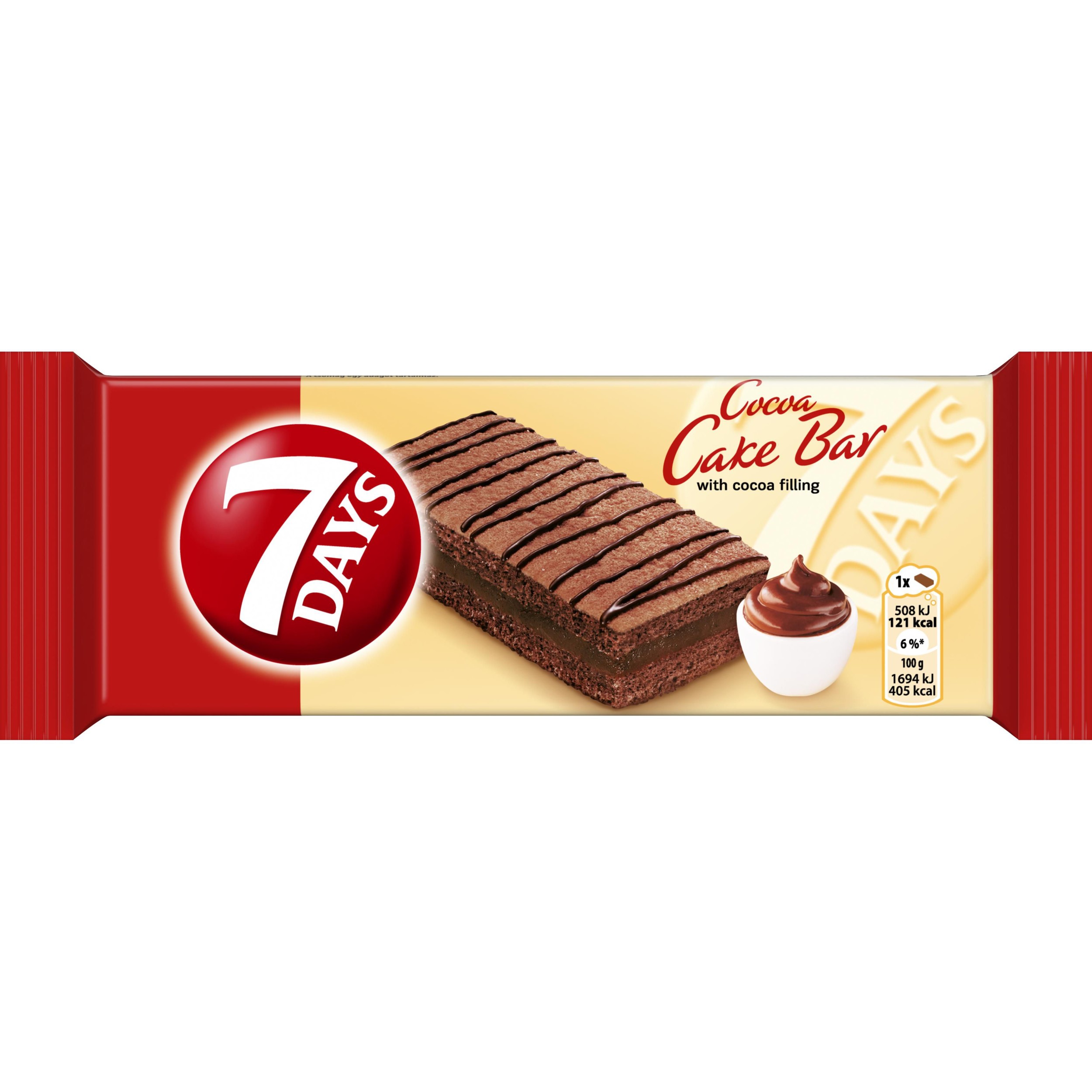 Pekárna a cukrárna - 7Days Kakao Cake Bars 30g