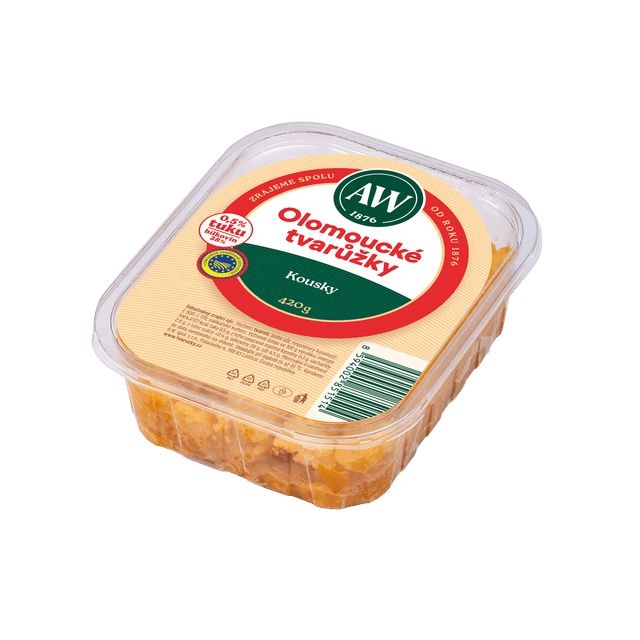 A.W. Olomoucké tvarůžky kousky 420g