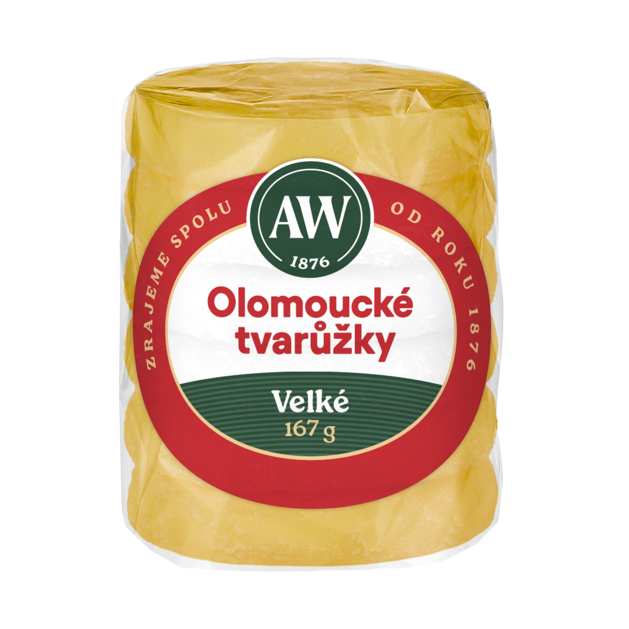 Mléčné a chlazené - A.W. Olomoucké tvarůžky Velké 167 g