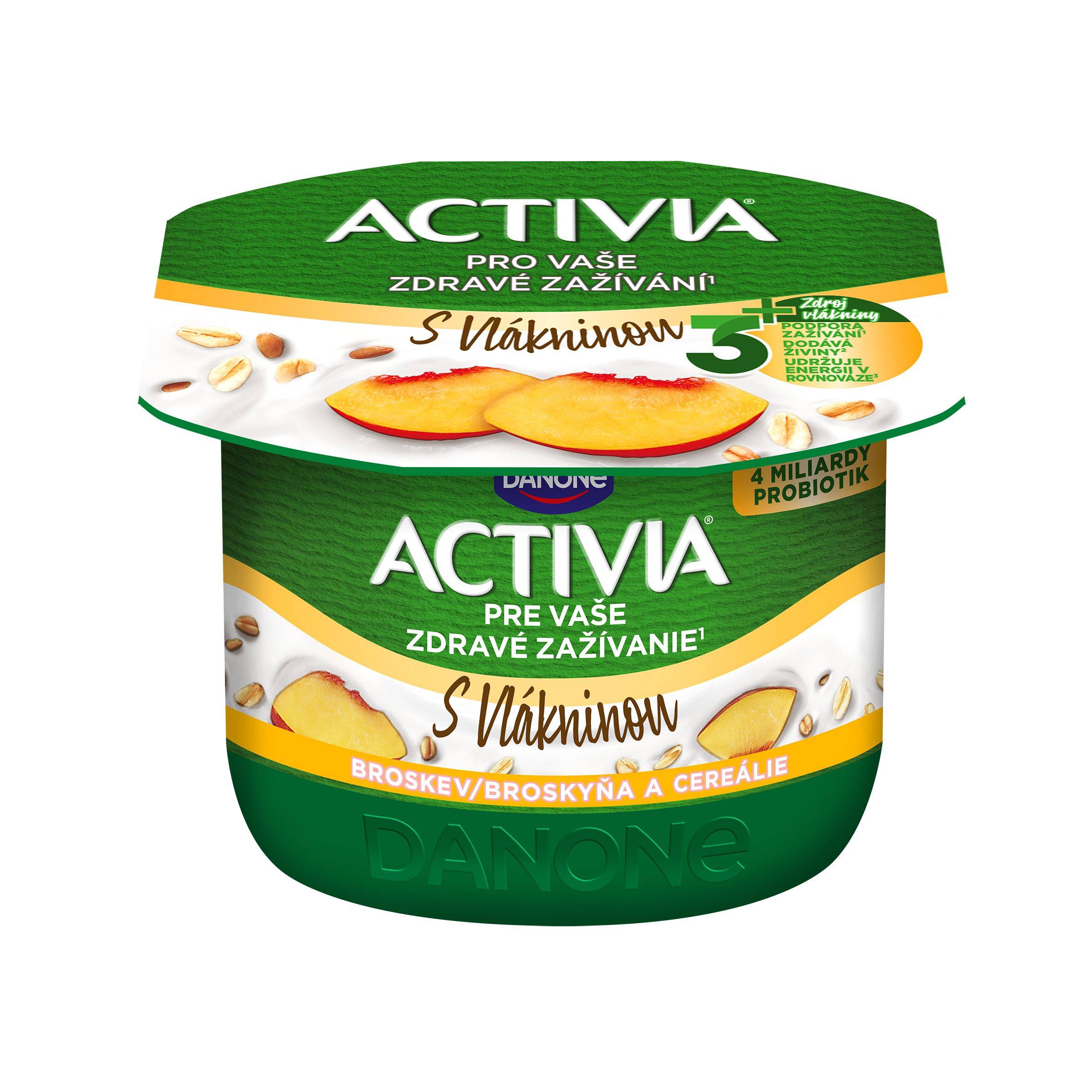 Mléčné a chlazené - Activia Jogurt s cereáliemi a bifidokulturou různé příchutě 120 g