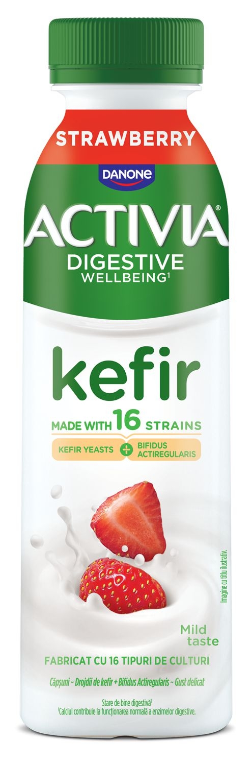 Mléčné a chlazené - Activia Kefír jahoda 280g