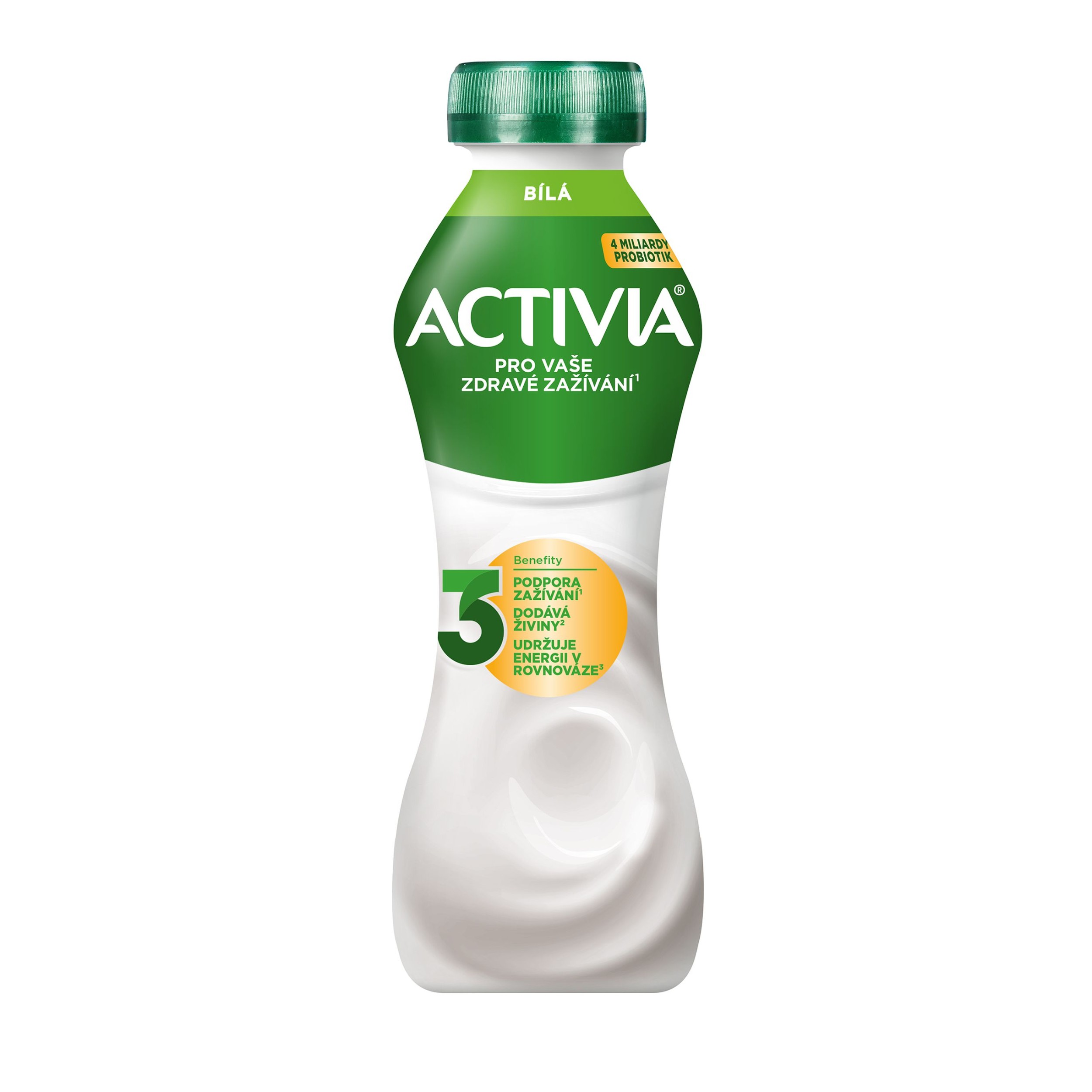 Mléčné a chlazené - Activia Zakysaný nápoj s bifidokulturou bílý 280 g