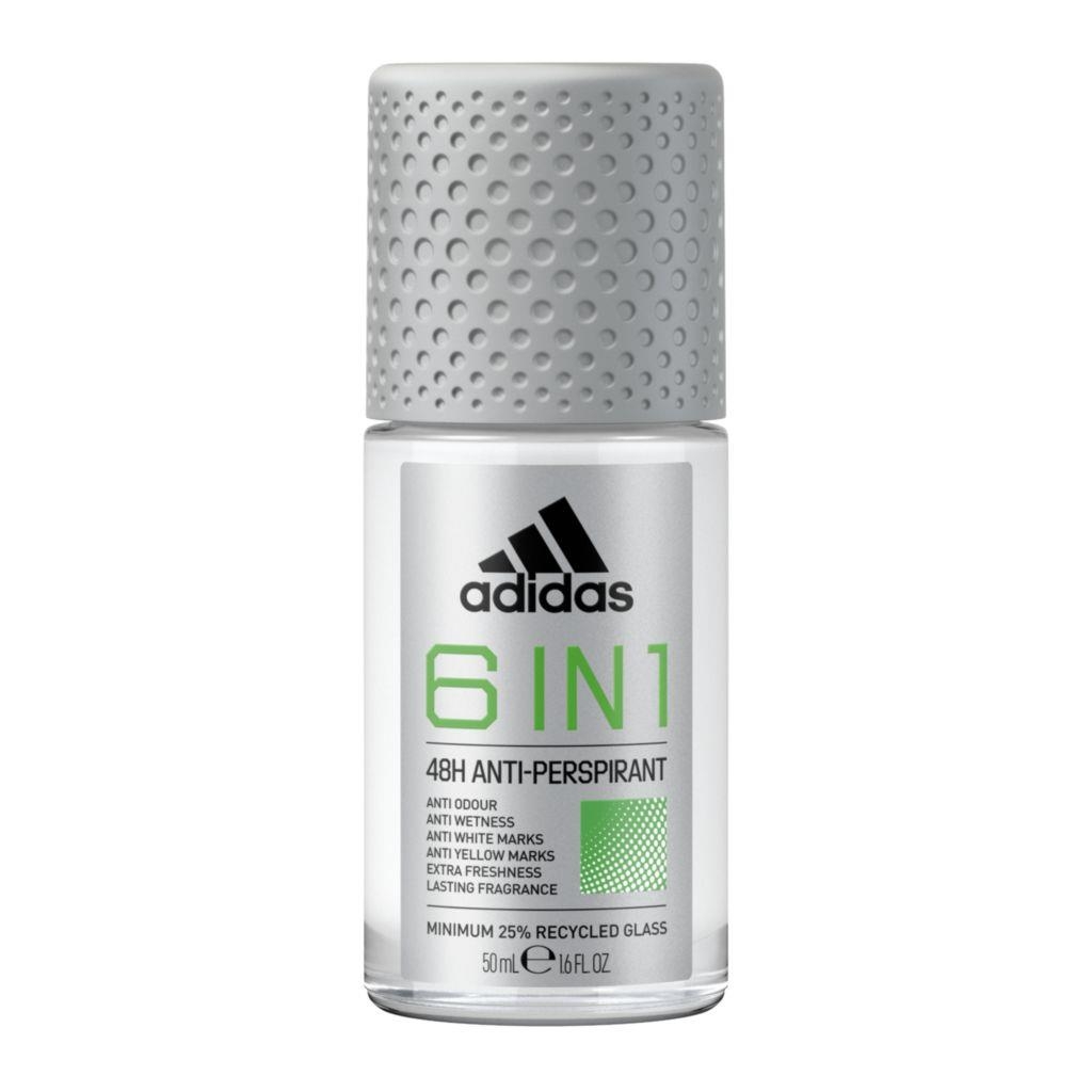 Drogerie a kosmetika - Adidas 6v1 roll-on pro muže 50 ml