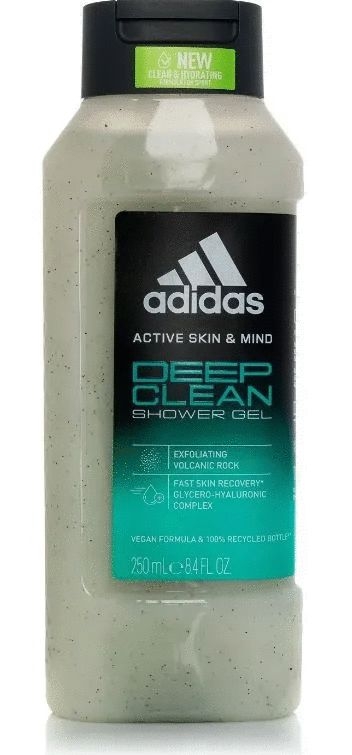 Drogerie a kosmetika - Adidas men Sprchový gel Deep Clean 250ml