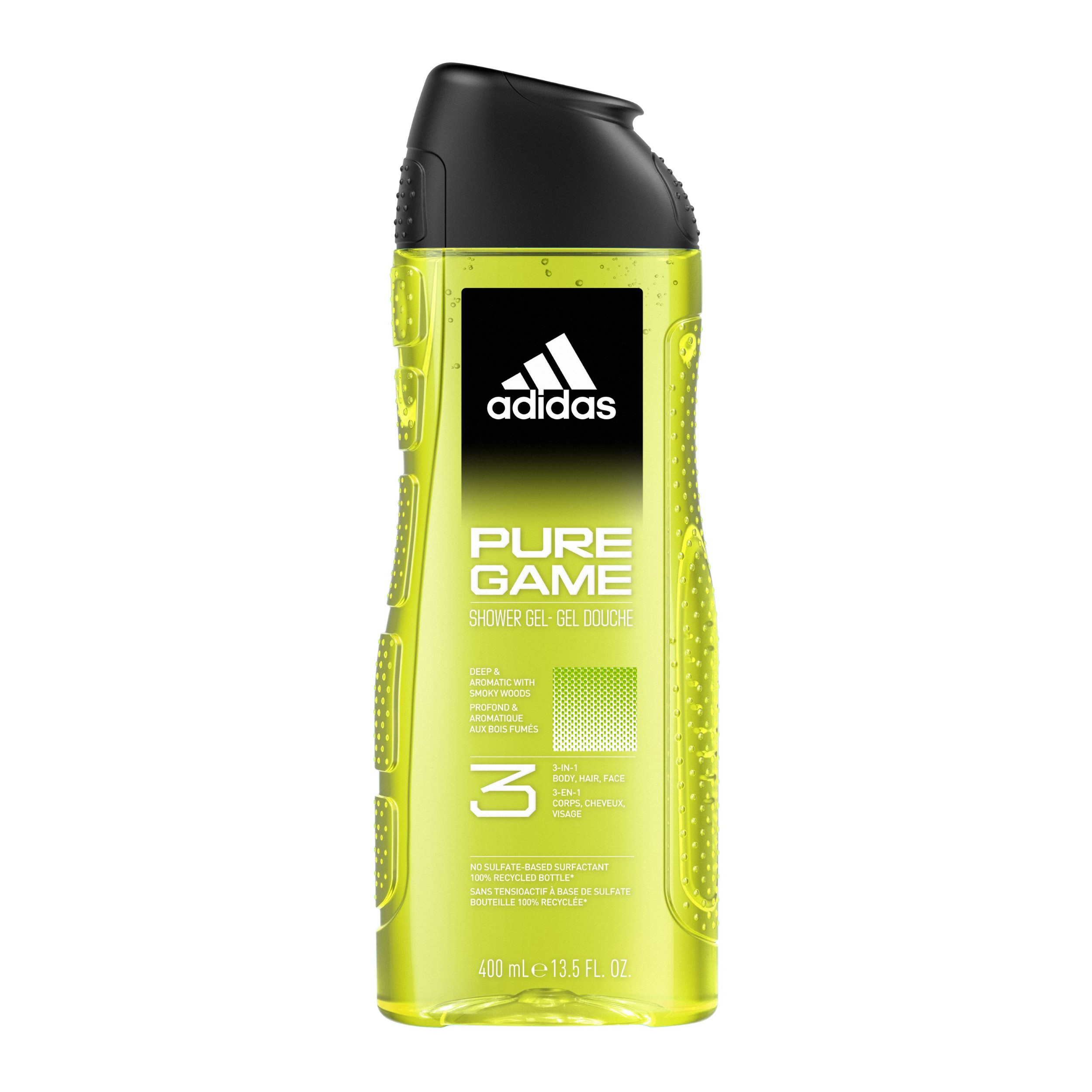 Drogerie a kosmetika - Adidas men sprchový gel Pure Game 400 ml