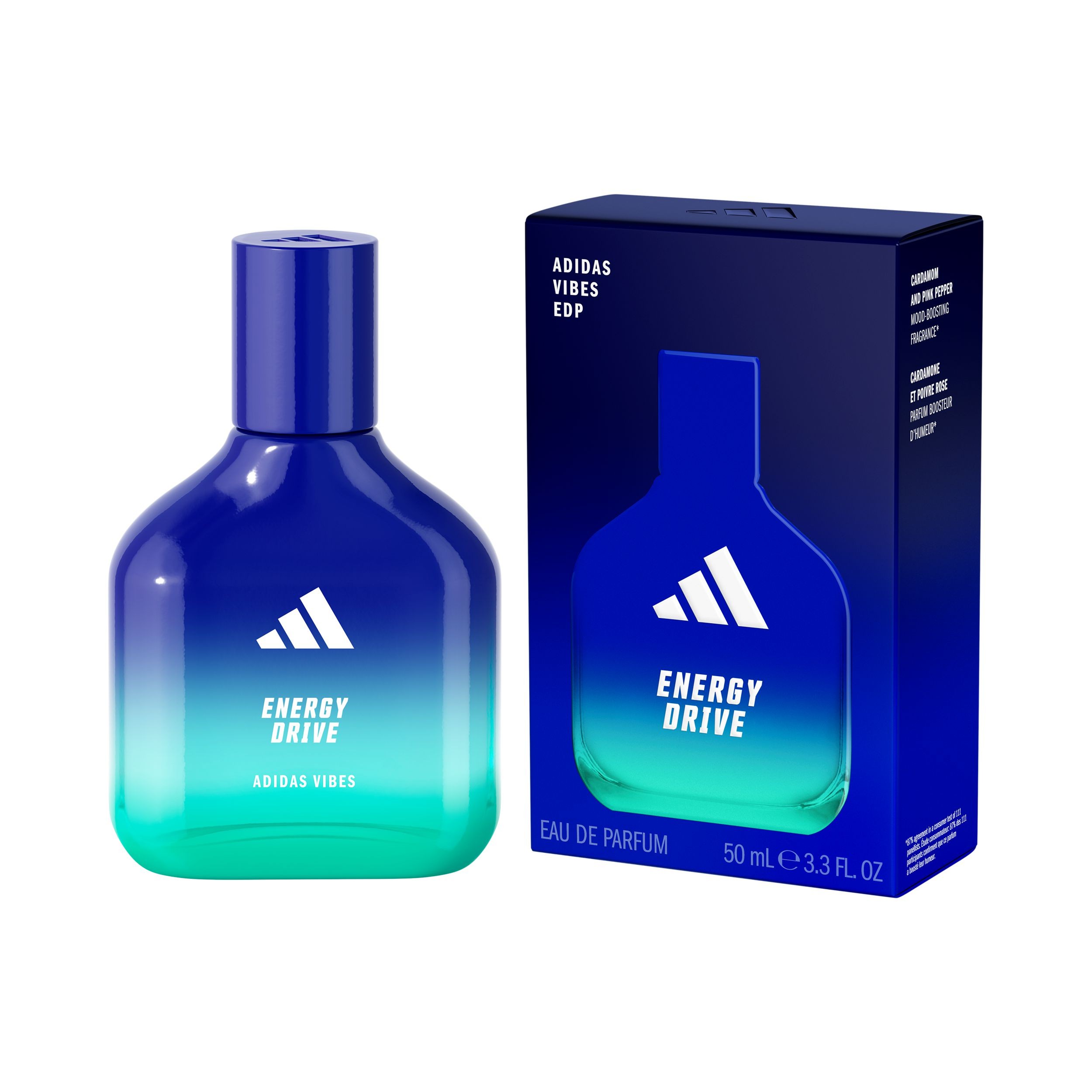 Drogerie a kosmetika - Adidas Vibes Energy Drive EDP 50 ml M