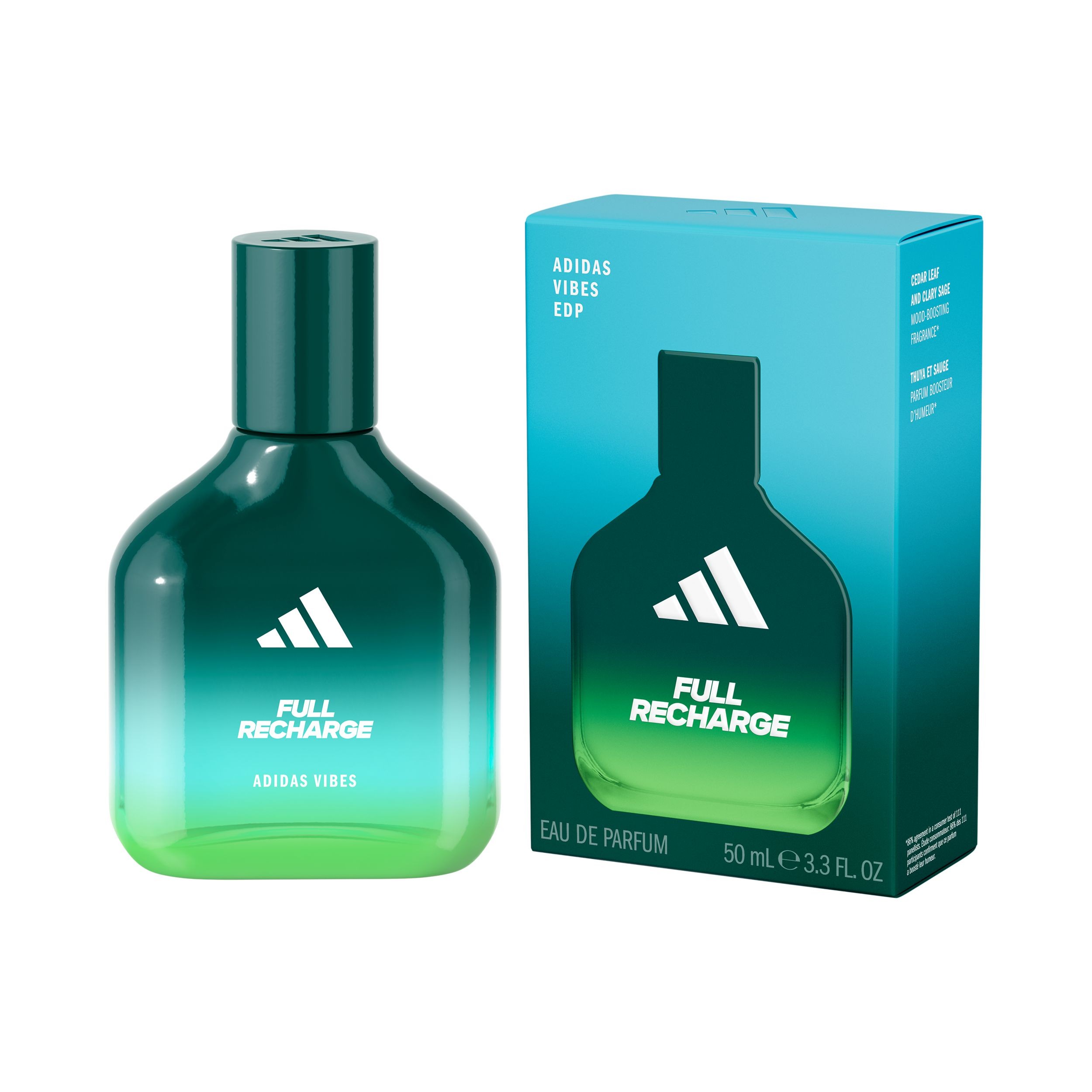 Drogerie a kosmetika - Adidas Vibes Full Recharge EDP 50 ml M