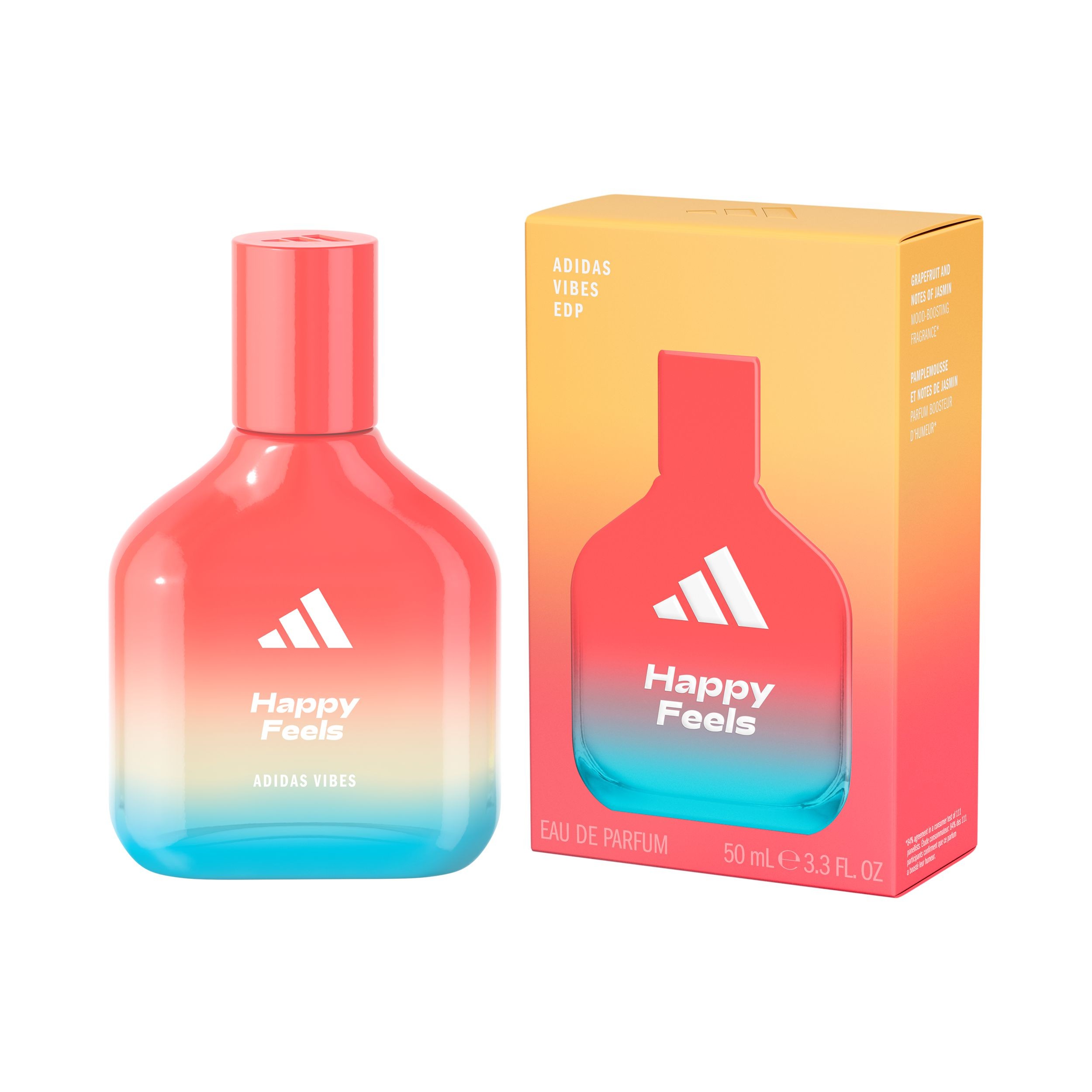 Drogerie a kosmetika - Adidas Vibes Happy Feels EDP 50 ml F