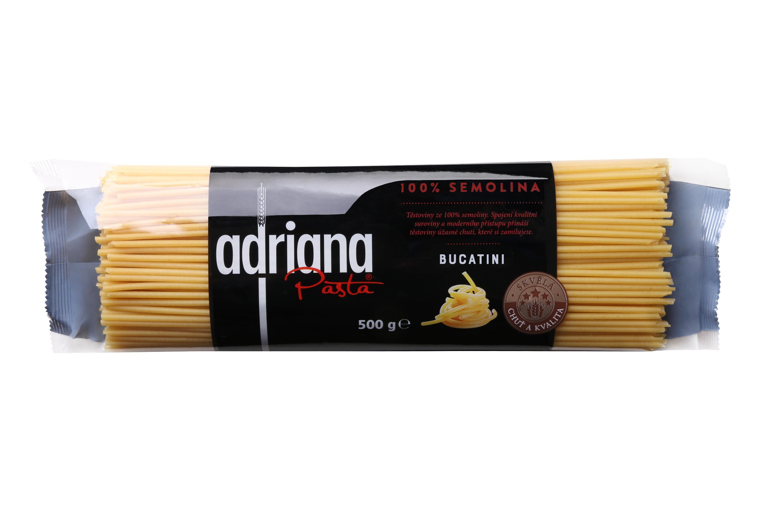 Trvanlivé potraviny - Adriana Bucatini těstoviny semolinové sušené 500 g