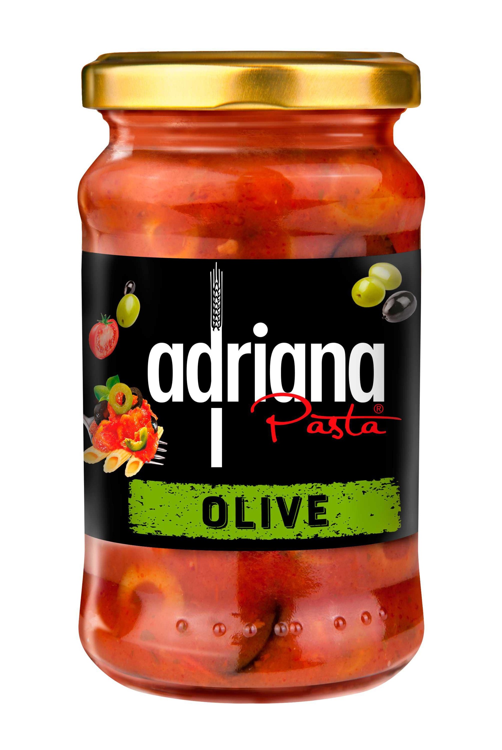 Trvanlivé potraviny - Adriana Omáčka s olivami 350g