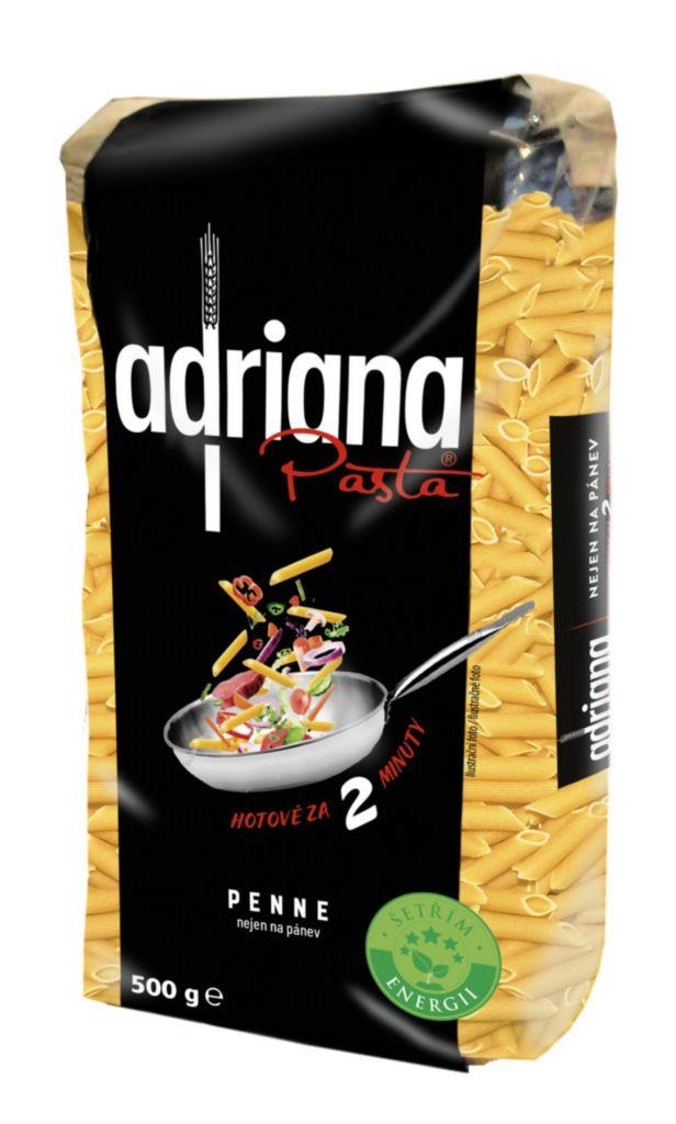 Trvanlivé potraviny - Adriana Pasta Nejen na pánev Penne těstoviny semolinové sušené 500g