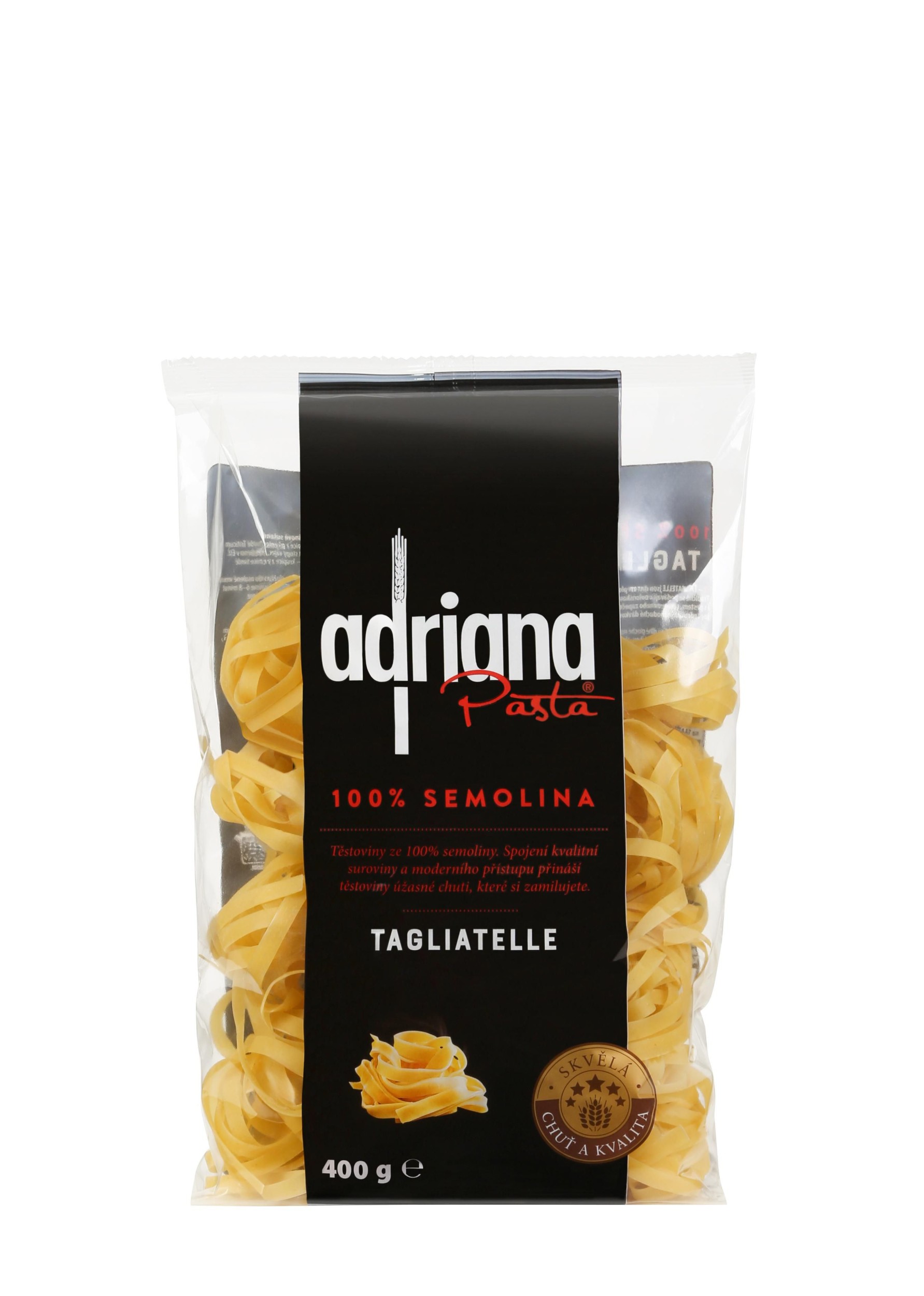 Trvanlivé potraviny - Adriana Pasta Tagliatelle těstoviny semolinové sušené 400g
