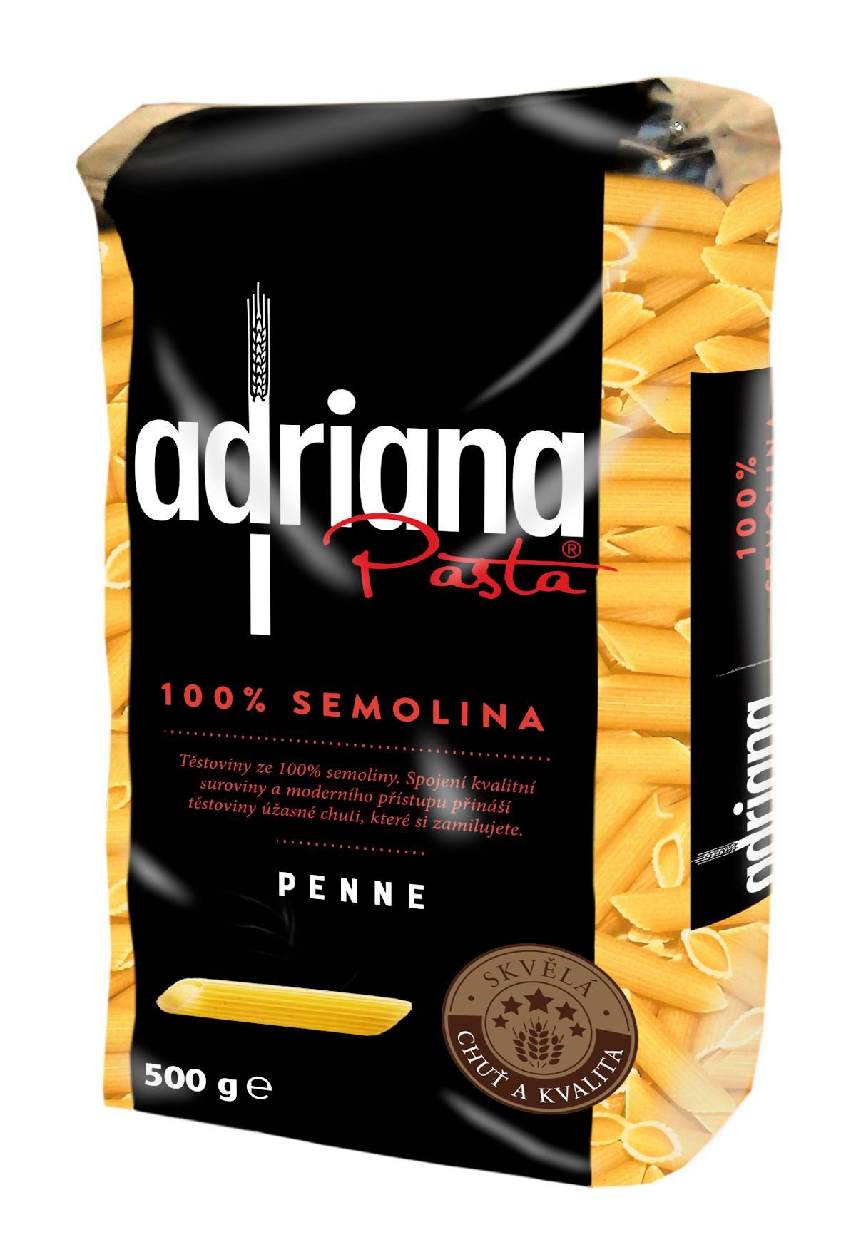 Trvanlivé potraviny - Adriana Penne těstoviny semolinové sušené 500 g