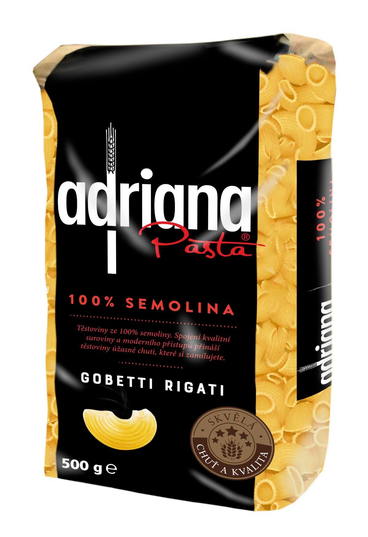 Trvanlivé potraviny - Adriana Semolinové Gobetti Rigati 500 g