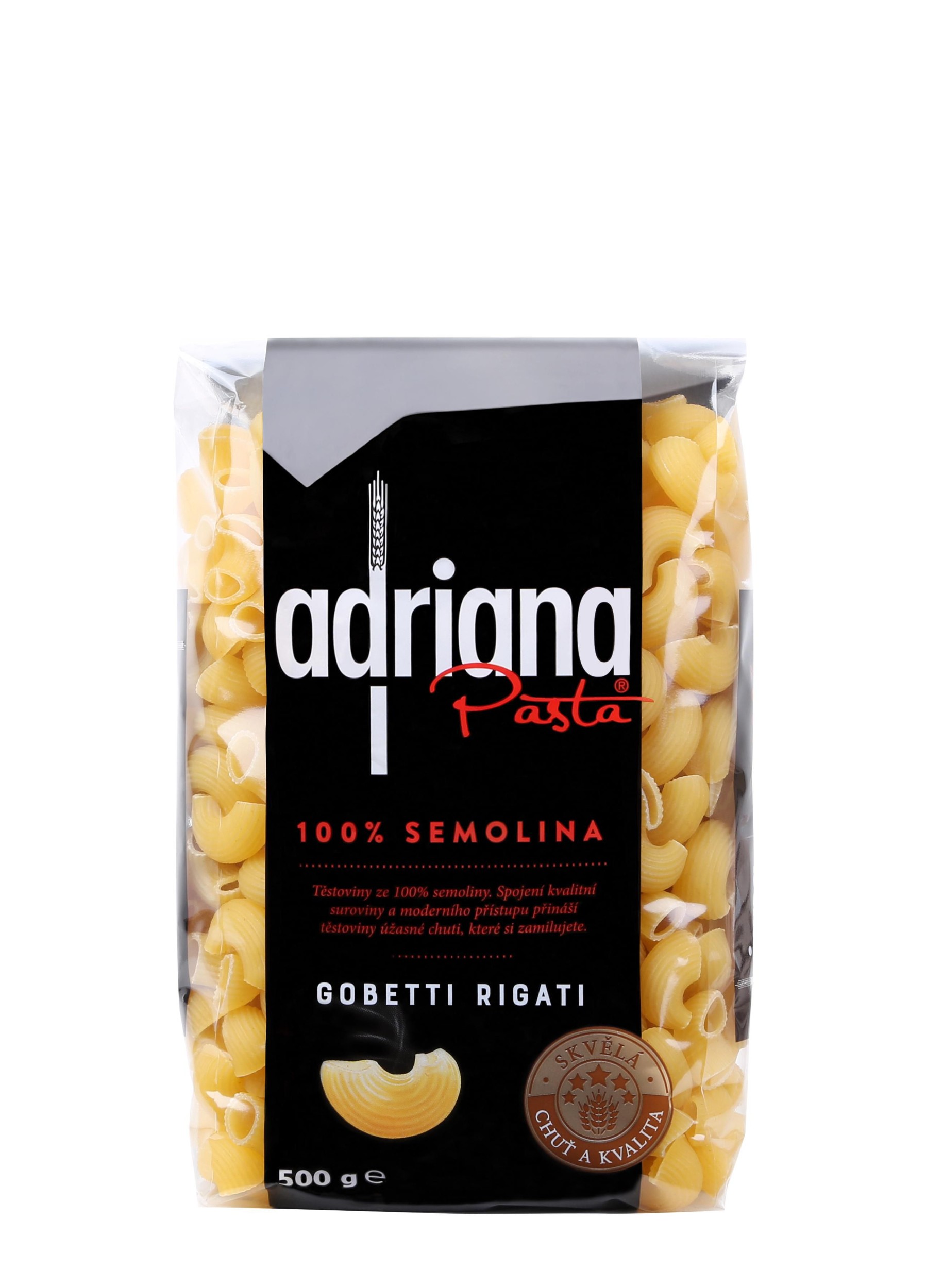 Trvanlivé potraviny - Adriana Semolinové Gobetti Rigati 500 g