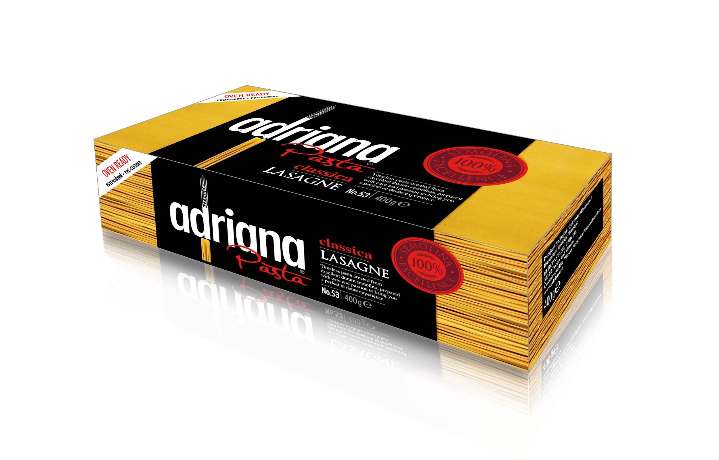 Trvanlivé potraviny - Adriana Semolinové lasagne 400 g