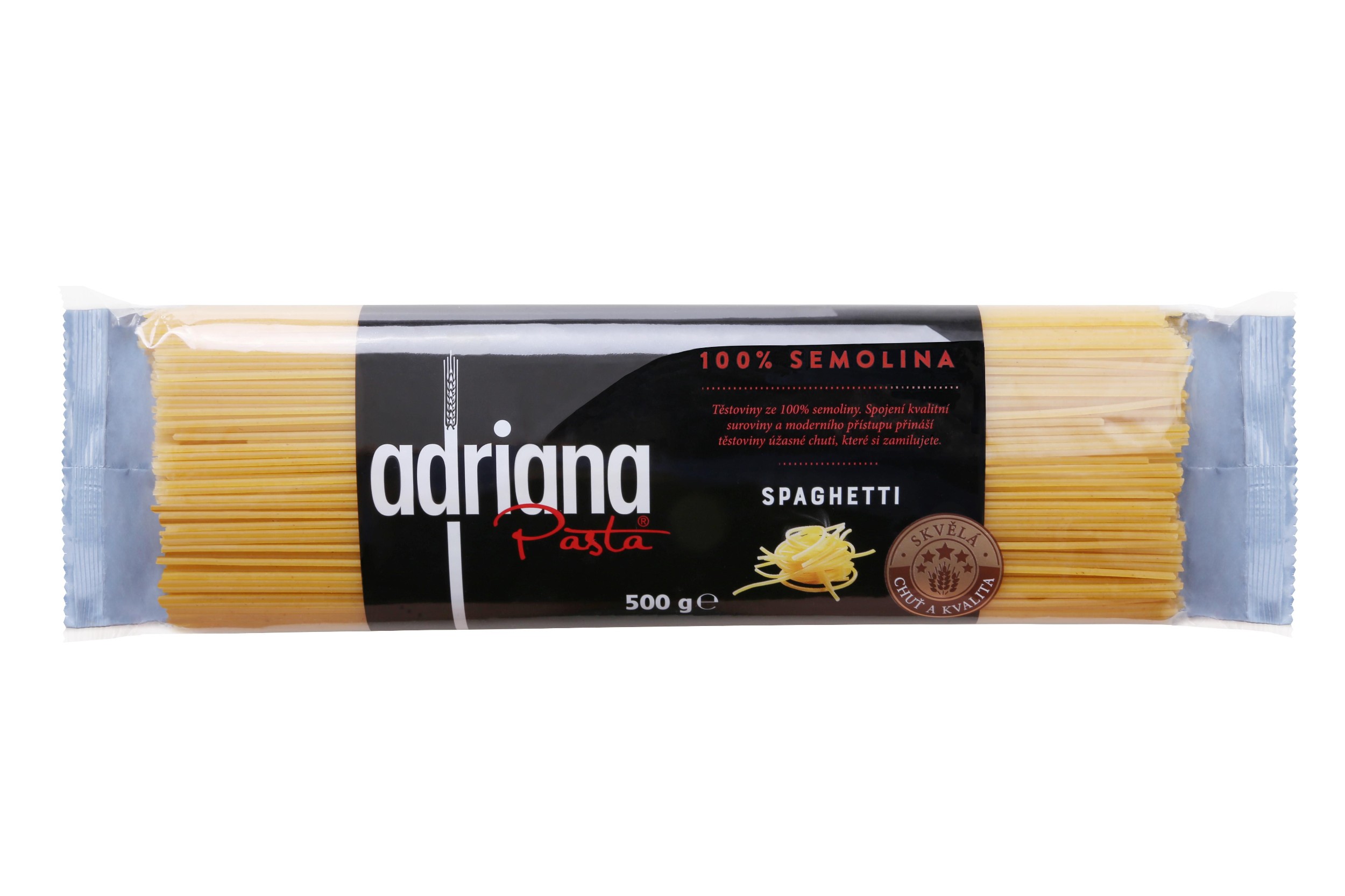 Trvanlivé potraviny - Adriana Spaghetti těstoviny semolinové sušené 500 g