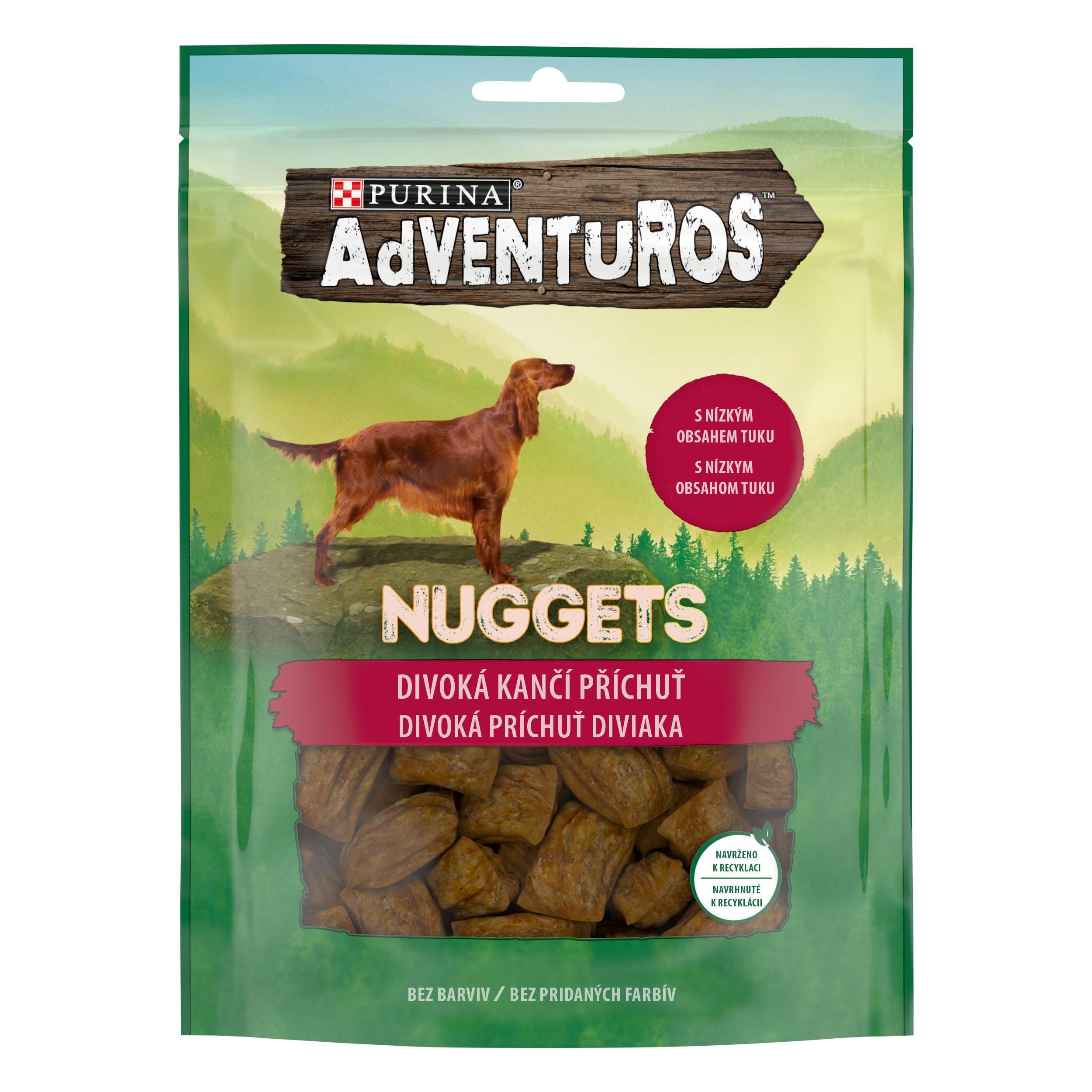 Svět zvířat - Adventuros Nuggets 90 g