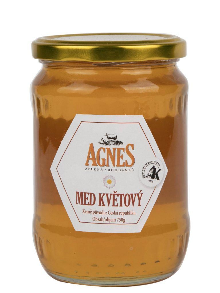 Trvanlivé potraviny - Agnes Med květový 750 g