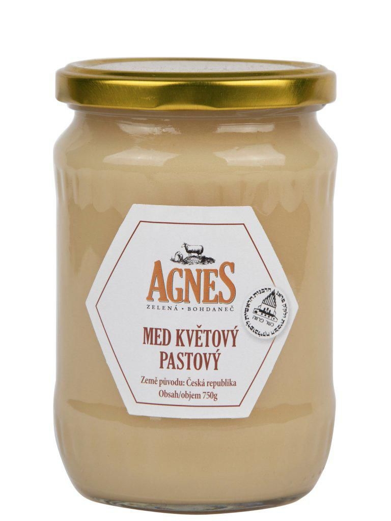 Trvanlivé potraviny - Agnes Med květový pastový 750g