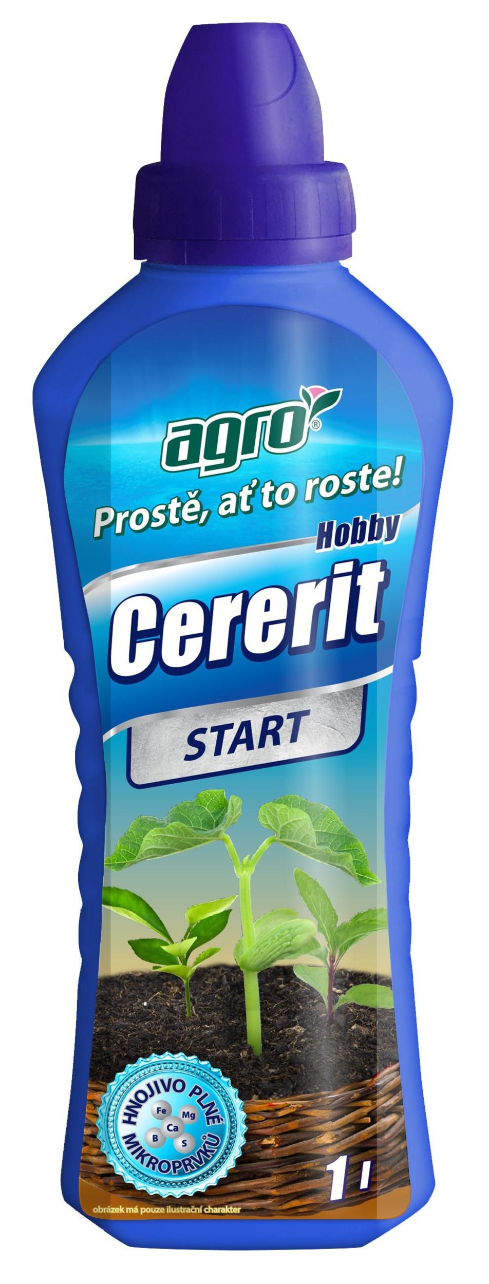 Domácnost a Zahrada - AGRO Cererit Hobby Start kapalné hnojivo 1l