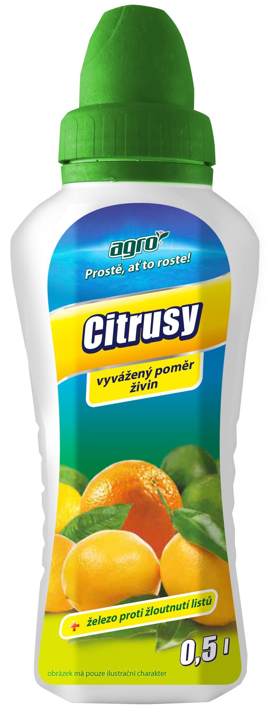Domácnost a Zahrada - AGRO Kapalné hnojivo pro citrusy 0,5 l