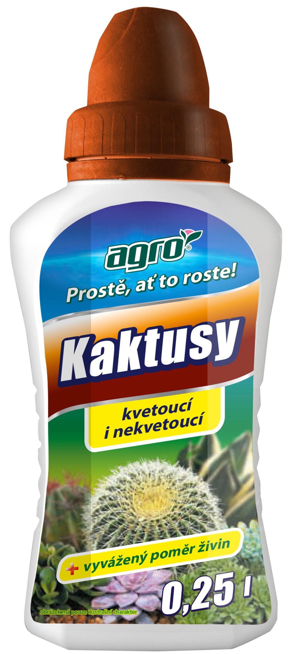 Domácnost a Zahrada - AGRO Kapalné hnojivo pro kaktusy 0,25 l