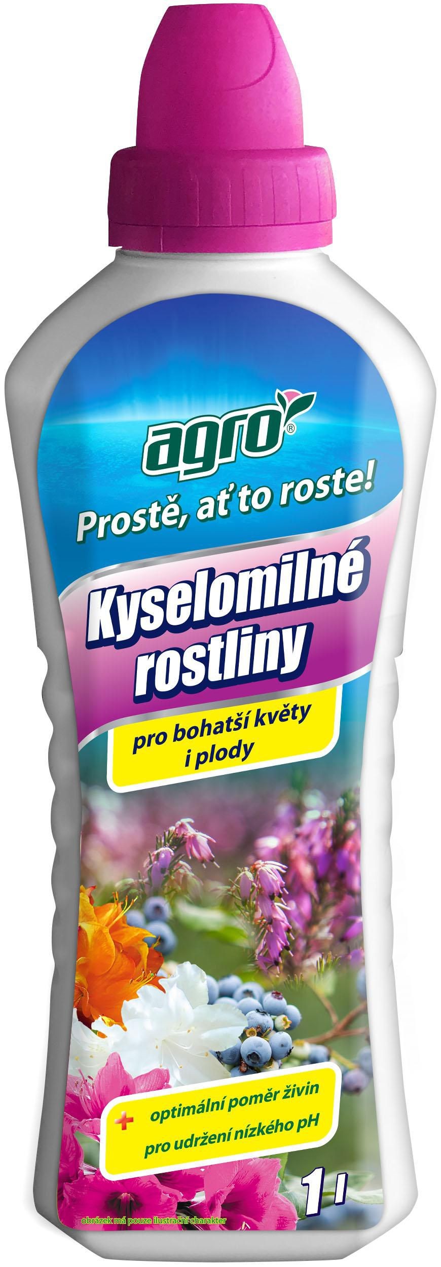 Domácnost a Zahrada - AGRO Kapalné hnojivo pro kyselomilné rostliny 1 l