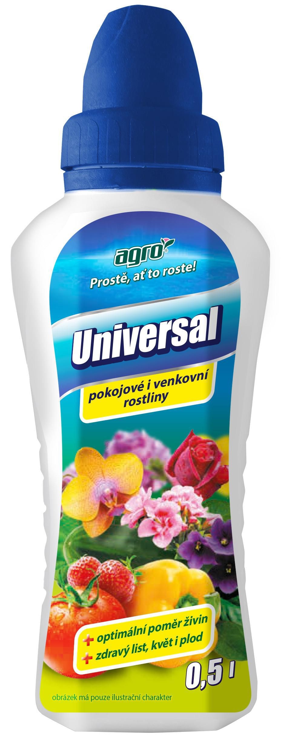 Domácnost a Zahrada - AGRO Kapalné hnojivo univerz 0,5l