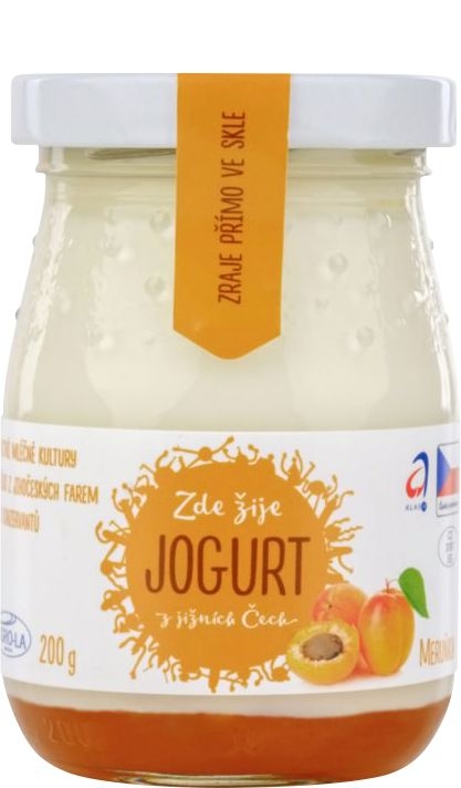 Mléčné a chlazené - Agro-la Jogurt meruňka 200 g
