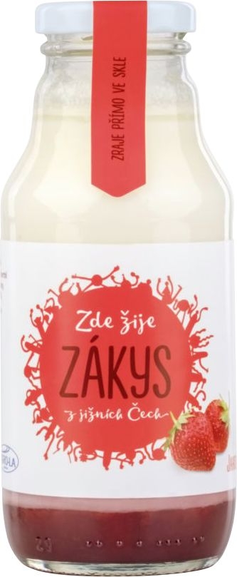 Mléčné a chlazené - Agro-la Zákys jahoda 330 g