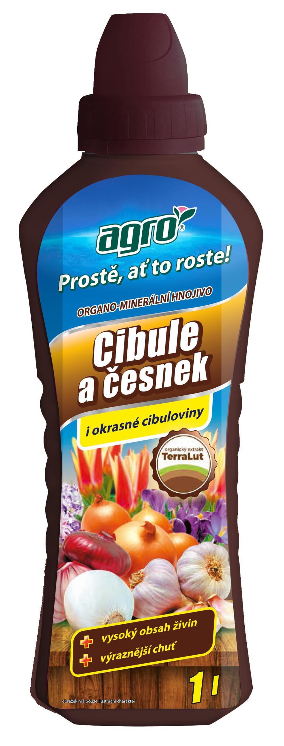 Domácnost a Zahrada - AGRO OM kapalné hnojivo na cibuli a česnek 1 l