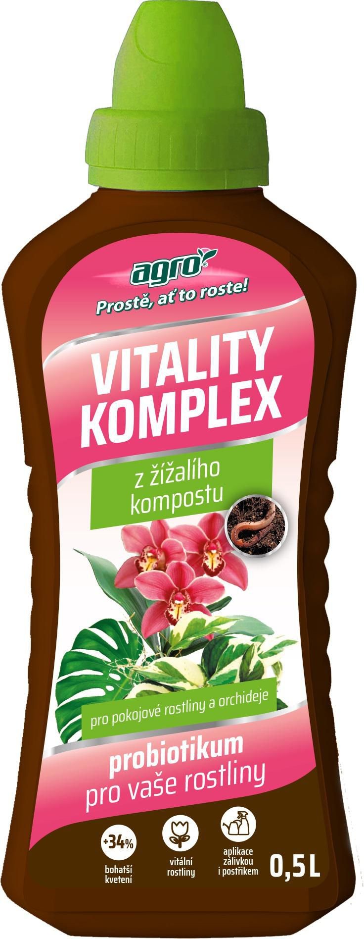 Domácnost a Zahrada - AGRO Vitality Komplex orchidea 0,5 l