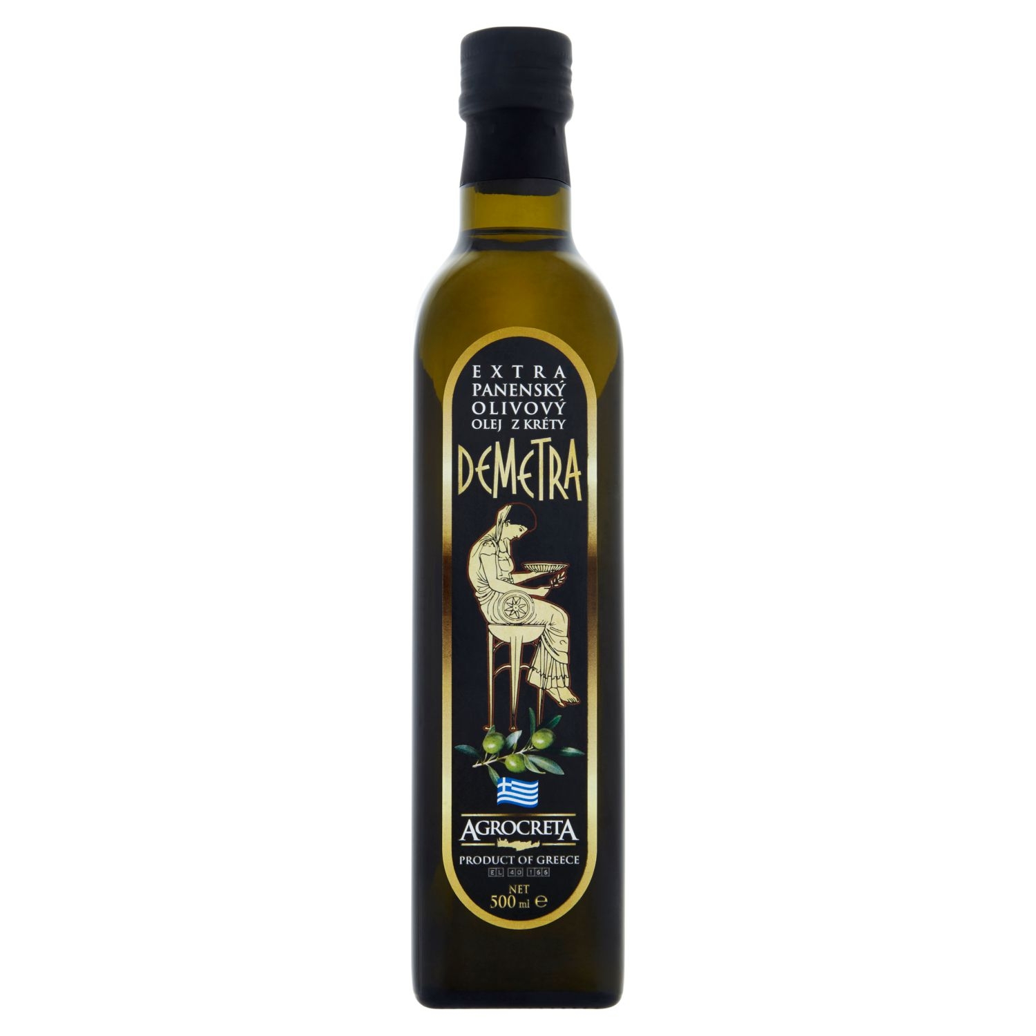 Trvanlivé potraviny - Agrocreta Demetra extra panenský olivový olej 500 ml