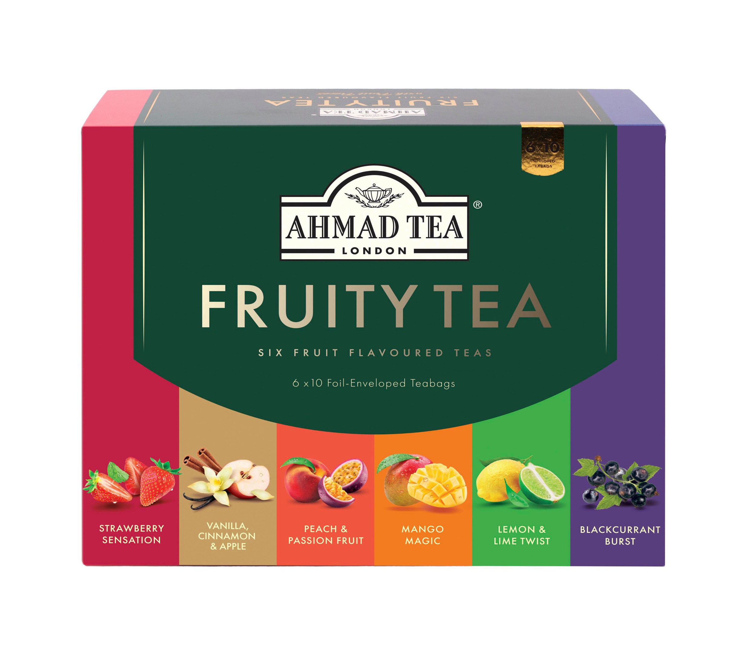 Nápoje - Ahmad Tea Dárkové balení  Fruity Tea 120g