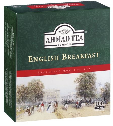 Nápoje - Ahmad Tea English Breakfast černý čaj 100x2 g