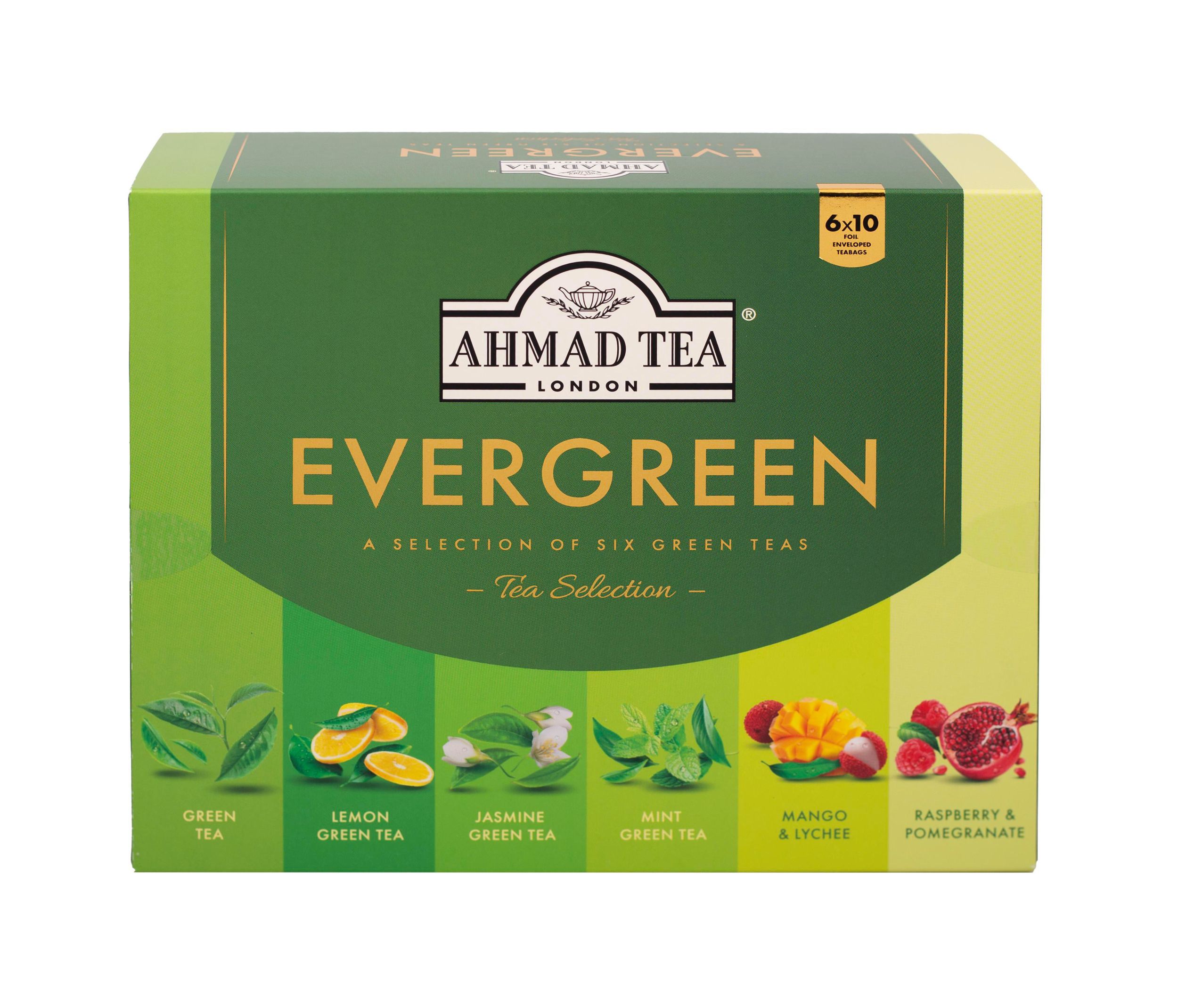 Ahmad Tea Evergreen Tea Collection