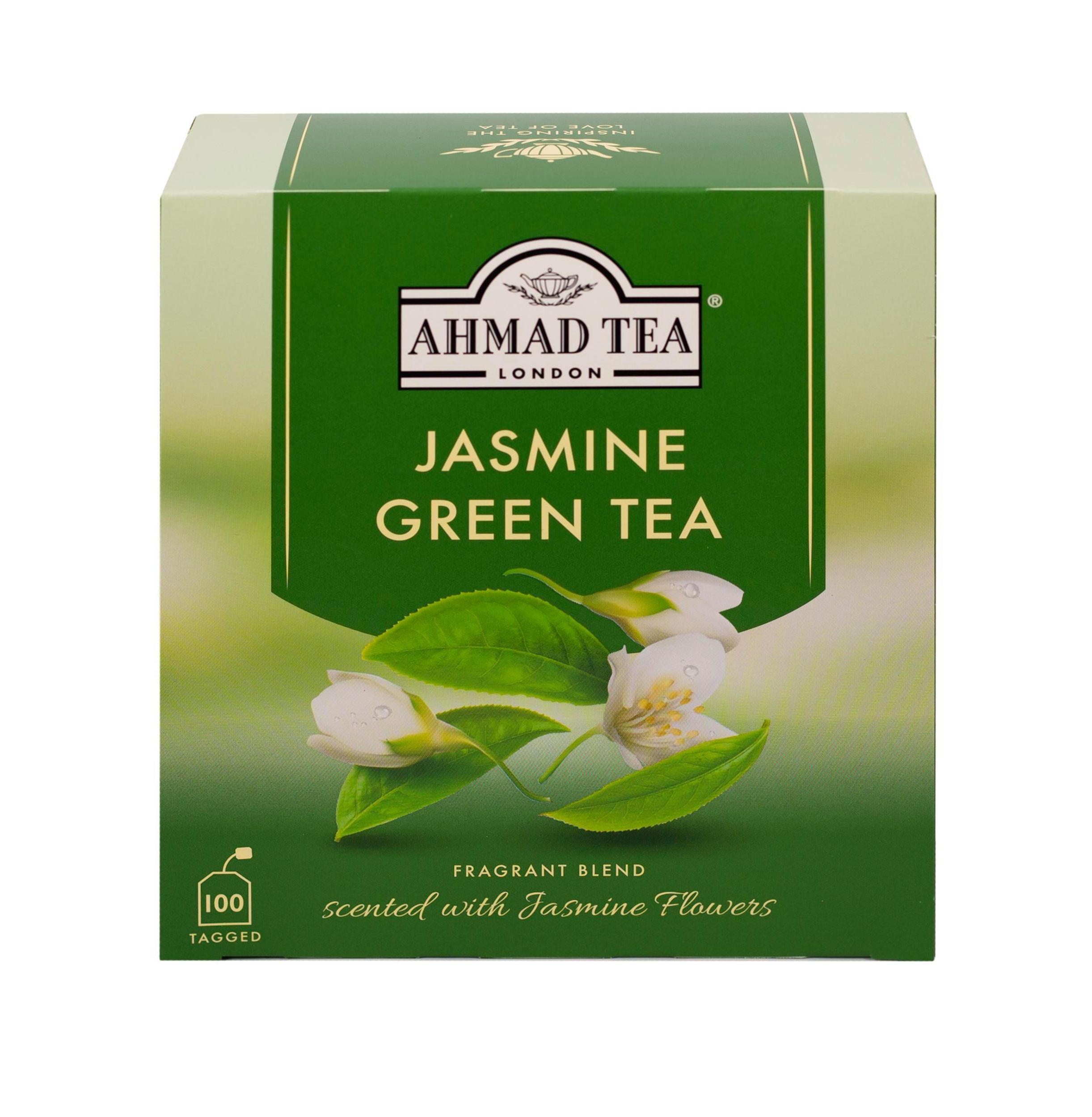 Nápoje - Ahmad Tea Jasmine zelený čaj 200g