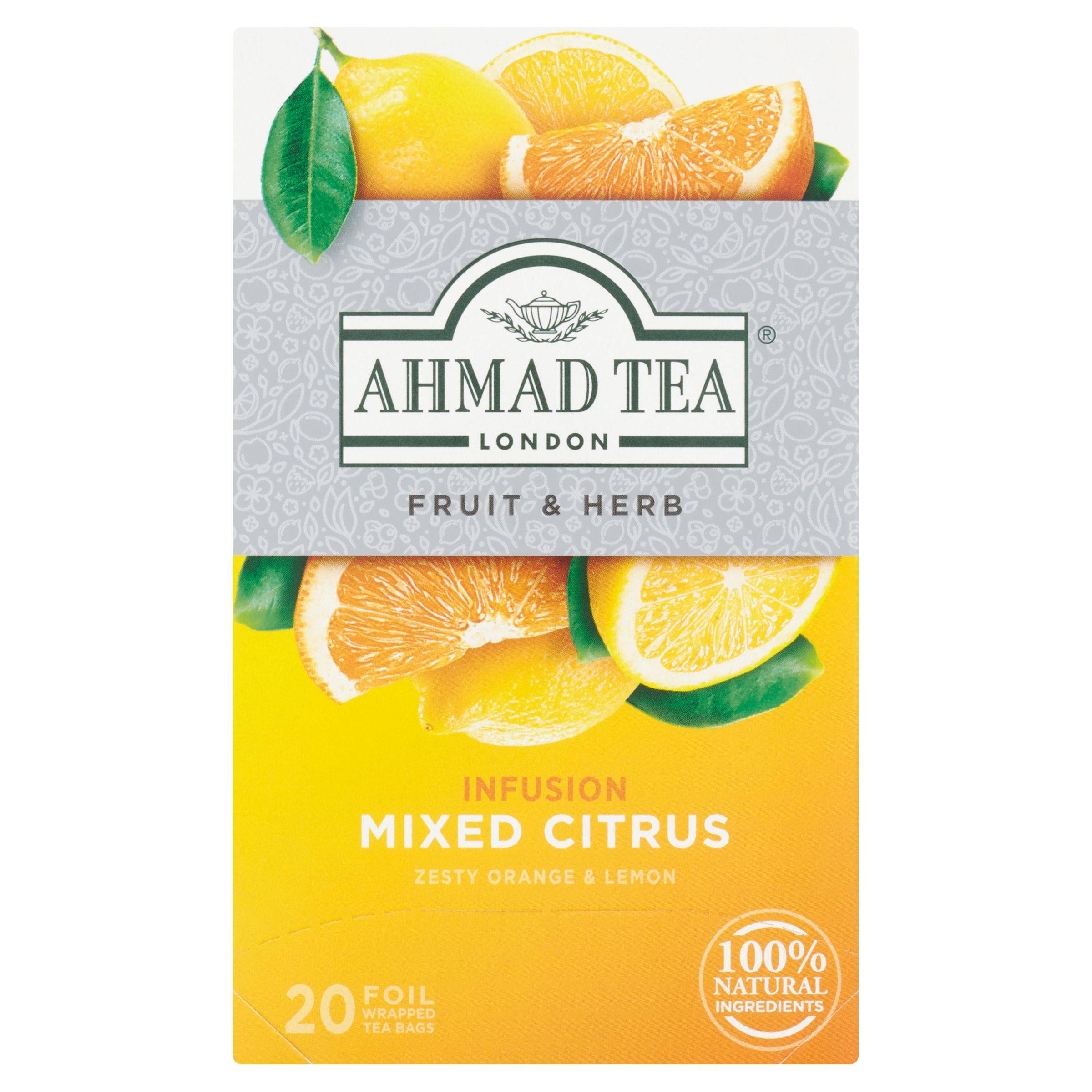 Nápoje - Ahmad Tea Ovocný čaj aromatizovaný s příchutí citrusů 20x2 g
