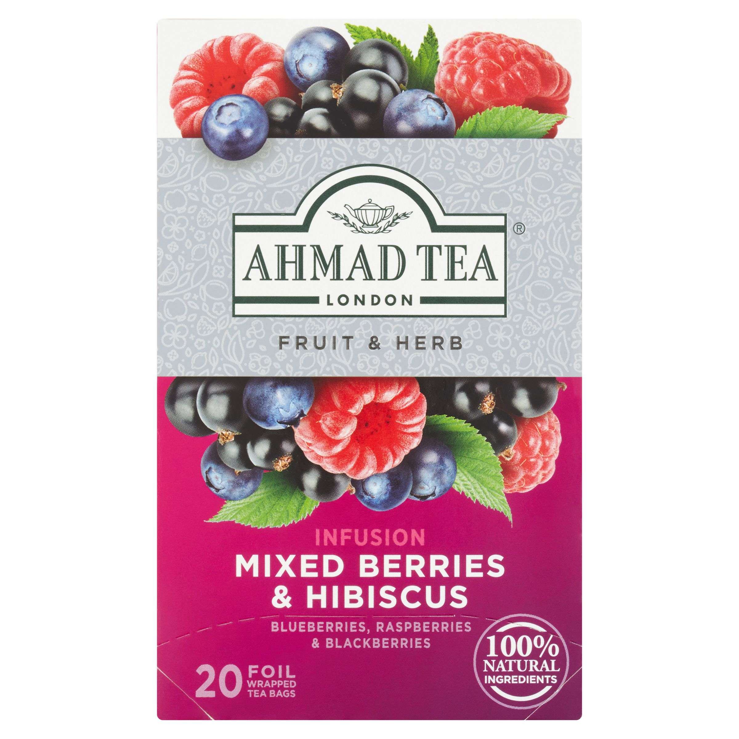 Nápoje - Ahmad Tea Ovocný čaj aromatizovaný s příchutí lesních plodů 20x2 g