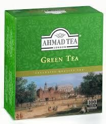 Trvanlivé potraviny - Ahmad Tea Zelený čaj 100x2 g