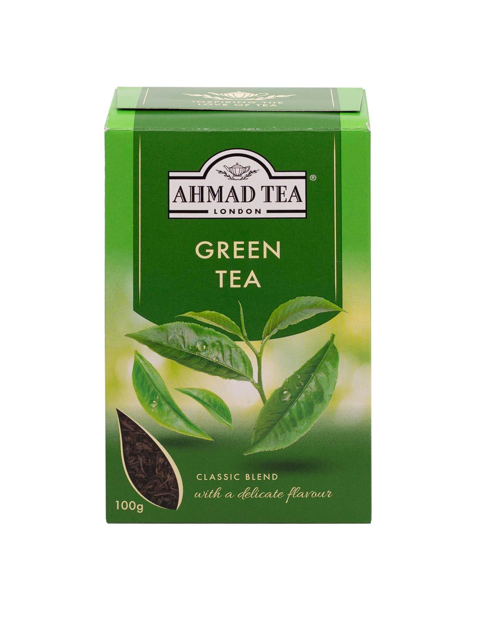 Nápoje - Ahmad Tea Zelený čaj sypaný 100 g
