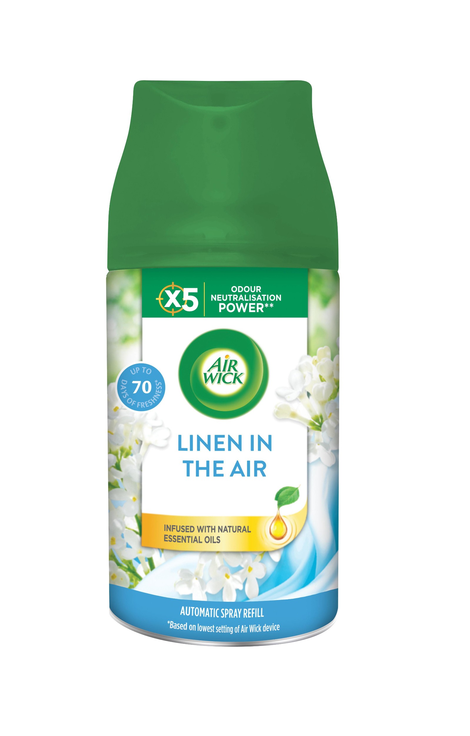 Drogerie a kosmetika - Air Wick Freshmatic Pure náplň do osvěžovače vzduchu svěží vánek 250 ml