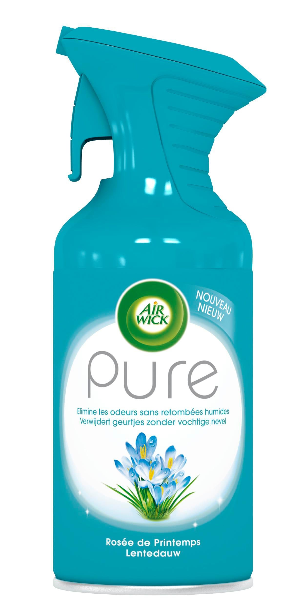 Drogerie a kosmetika - Air Wick Pure Osvěžovač vzduchu svěží vánek 250 ml