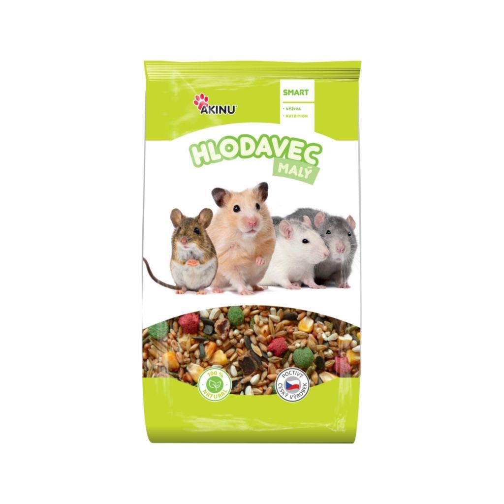 Svět zvířat - Akinu Kompletní menu malý hlodavec 1 kg
