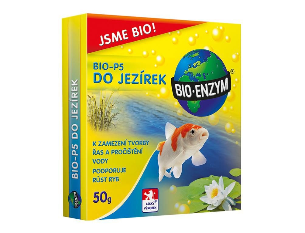 Domácnost a Zahrada - Aktivátor do jezírek BIO-P5 proti řasám a znečištění 50g