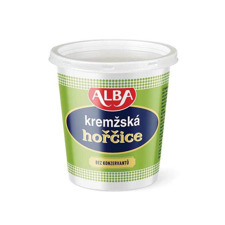 Trvanlivé potraviny - Alba Plus Kremžská hořčice 400 g